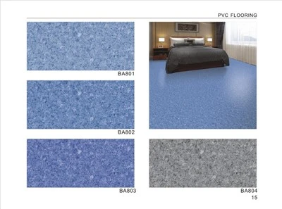 0.6mm PVC Vinyl Sheet Flooring In Roll